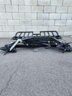Saris Hitch bike rack 2" with storage area