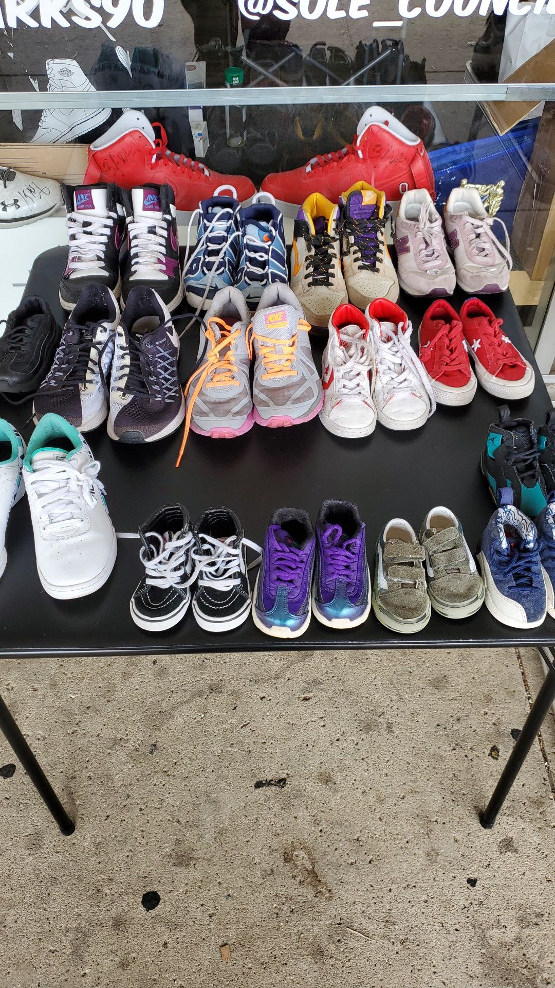 Nike, Jordan, adidas, vans $49 and under