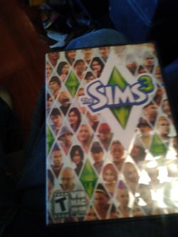 SIMS 3 COMPUTER GAME IN PERFECT CONDITION WITH BOOKS TO IT & EVERYTHING