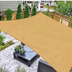 NEW In Box! AsterOutdoor Sun Shade Sail Rectangle