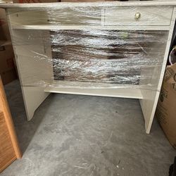 White Student Desk 