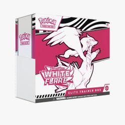 White Flare Elite Trainer Box