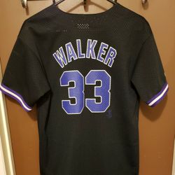 MLB Colorado Rookies Larry Walker Majestic Jersey Size Youth  [14-16] XL