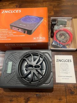 Car active powered subwoofer amplifier new