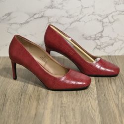 Journee Monalee Womens Square Closed Toe Stiletto Heel Pumps