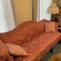 Furniture Sofa 2 Wing BackChairs 2 Lamps 2 End Tables