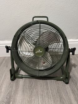 Iliving usa 12 rechargeable portable industrial fan