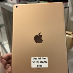 iPad 7th Gen Wi-Fi 128gb