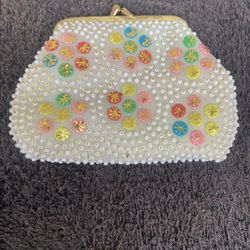 Vintage Beaded  Coin Purse