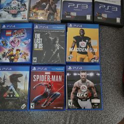 Ps3  And PS4 Games