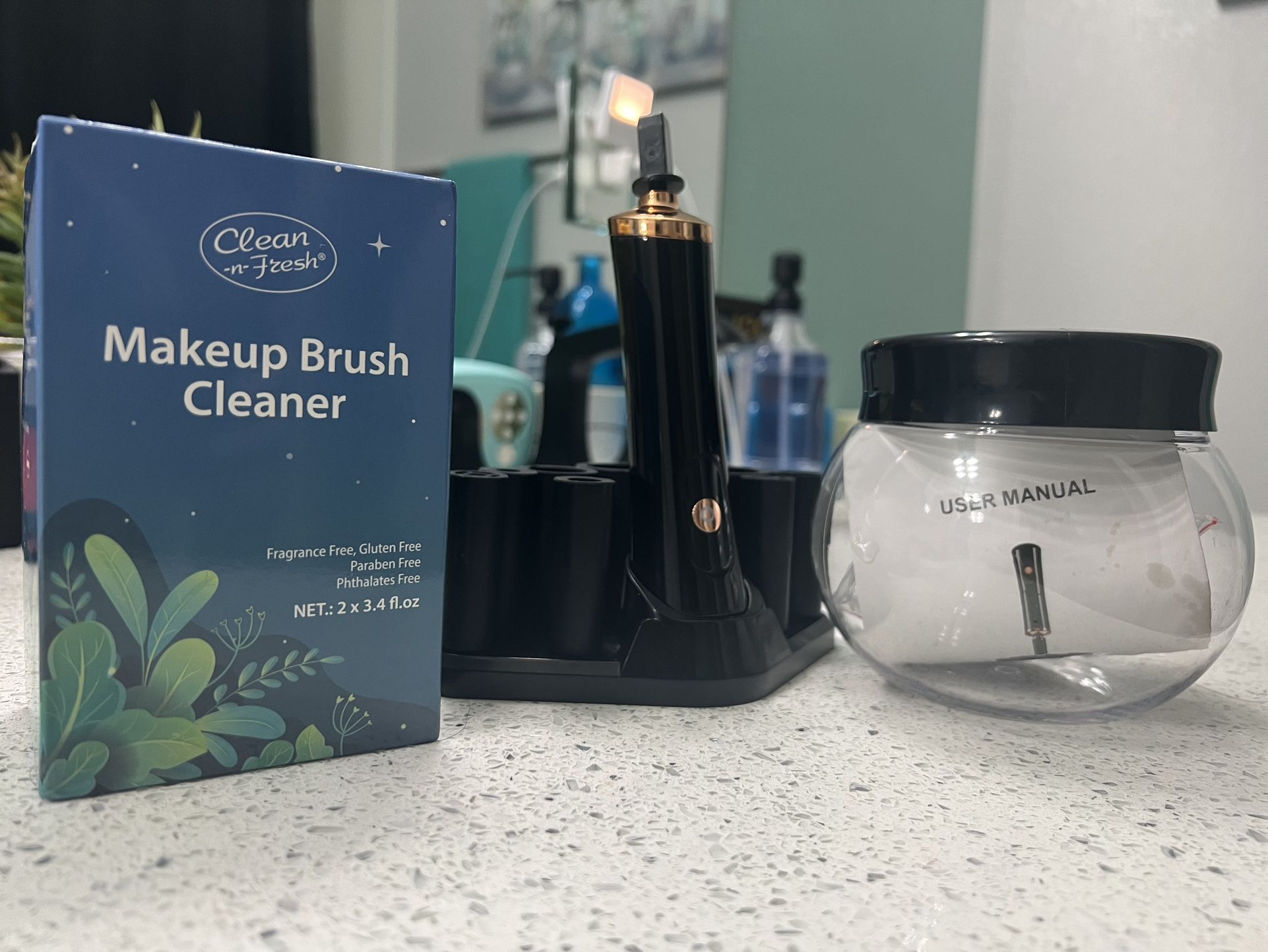 Makeup Brush Cleaner And Solution