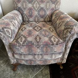 Chair With Ottoman 