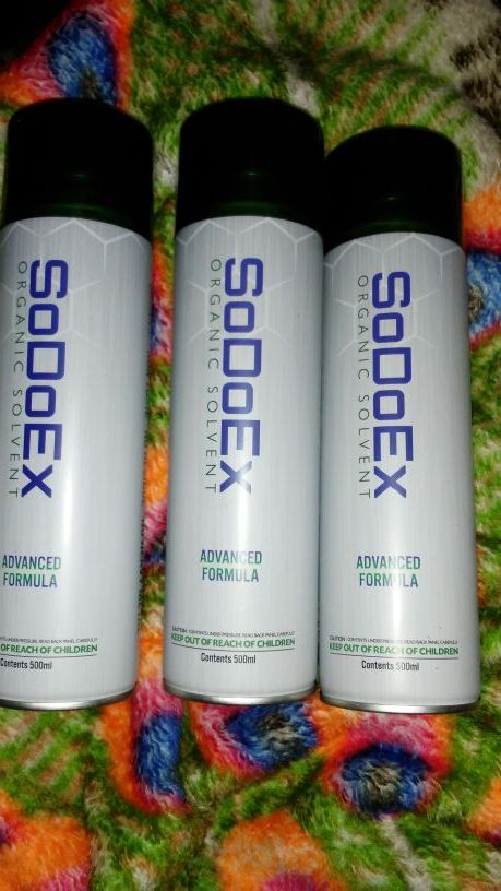 Sodoex organic solvent (to make wax)