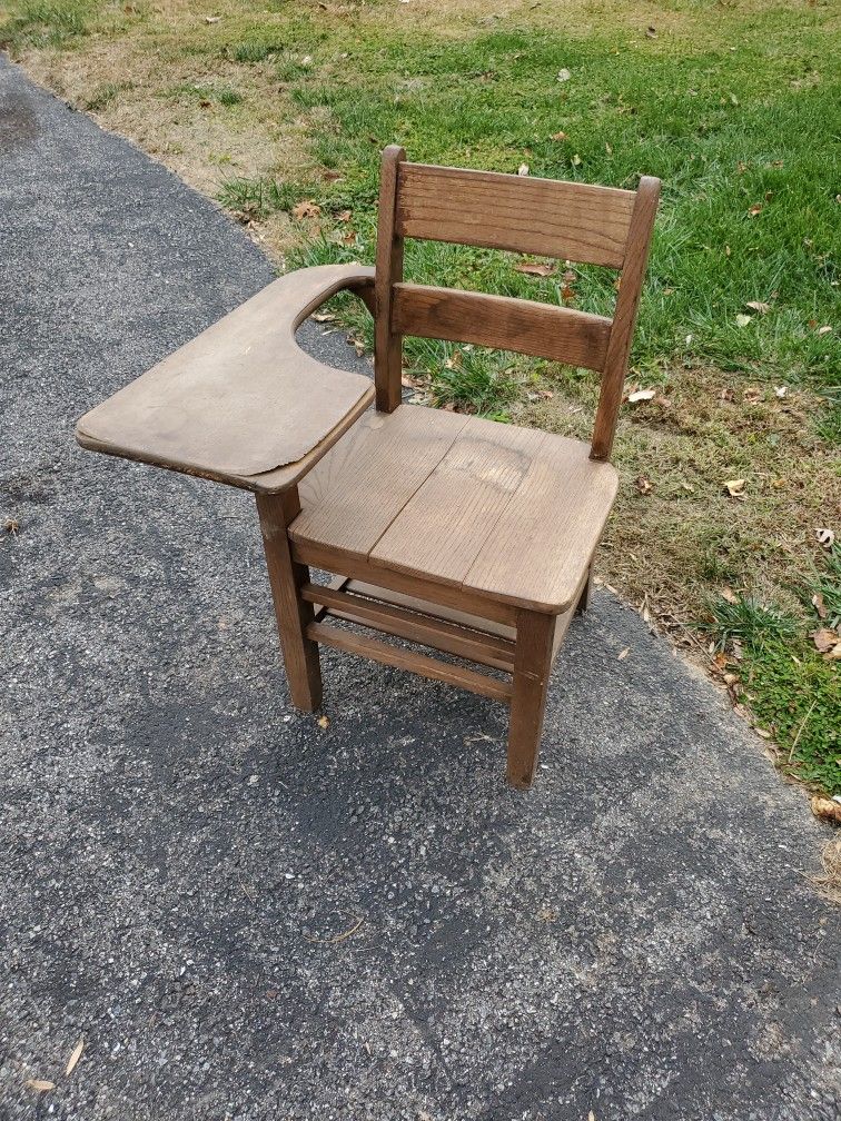 Vintage School House Desk