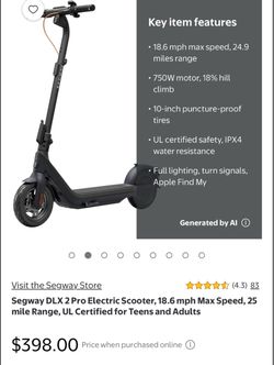 Segway nine not dlx pro 2