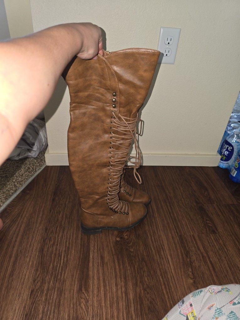 Over The Knee Fall Boots