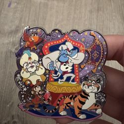 Rare Aladdin Big Disney Pin