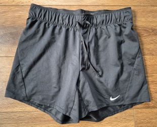 Nike Dri-Fit Black Running Exercise Athletic Shorts Sz XS Lightweight