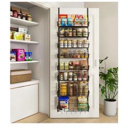 Over The Door Hanging Pantry Shelves