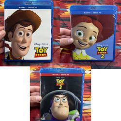 Toy Story Collection Blu-ray Box Set Complete Series 1, 2, and 3 Disney Pixar