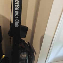 Water Rower Club Rowing Machine With S4 Monitor