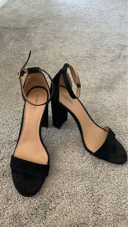 9.5 women’s black heel Merona strappy sandal