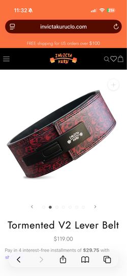 Lever Belt