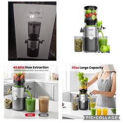 LAUDLIFE Cold Press Juicer
