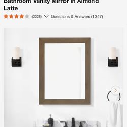 Sonoma Bathroom Vanity Mirror