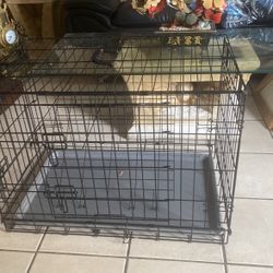 Medium Dog Cage In Great Condition 