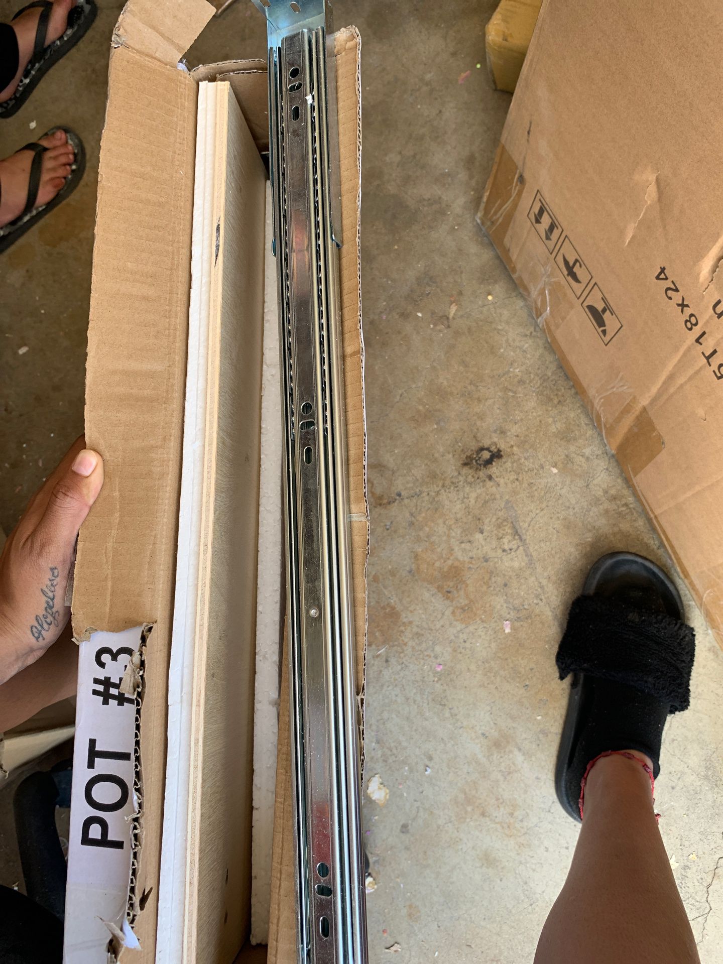 Cabinet sliding shelf base