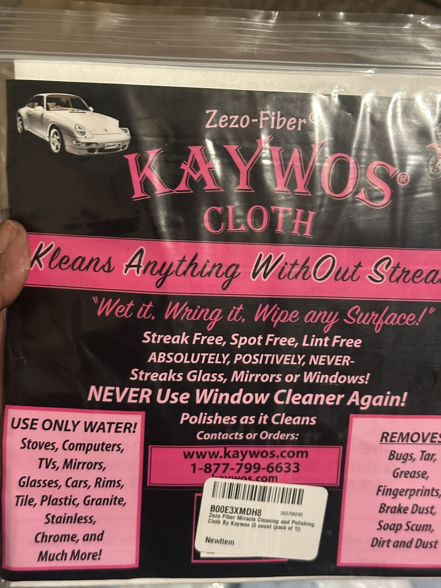 Fiber Miracle Cleaning Cloths 