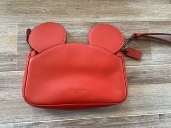“Coach” Disney Mickey Mouse Wristlet