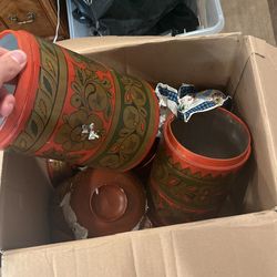 Russian Wooden Dishes 