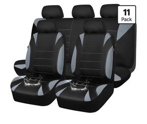 CAR PASS Waterproof Car Seat Covers Full Sets, Universal Fit Seat Covers for Cars, EVA Neoprene Seat Cover Set Full Sets, Interior Covers for Auto SUV