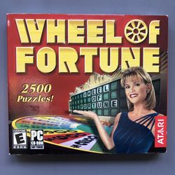NEW!👉🏻Wheel of Fortune (2nd Edition) - PC CD-ROM (Silver Lake)