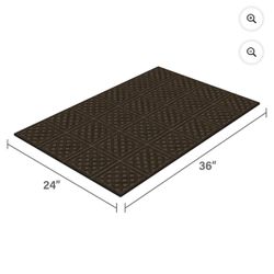Brown doormat from Walmart