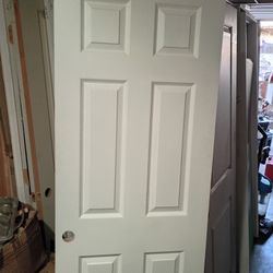 28x79 Interior Door Hollow, Right Hand Used But Perfect Condition