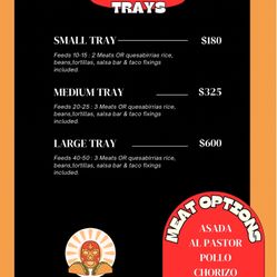 Taquiza Trays 