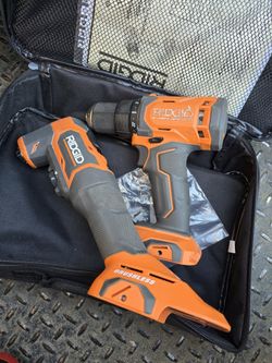 RIDGID 18V Brushless Cordless Multi-Tool and brushless drill(Tool Only)