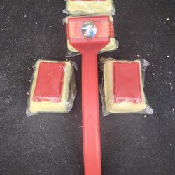 Grill Rescue Barbeque Brush BBQ - 3 Pack NIB!