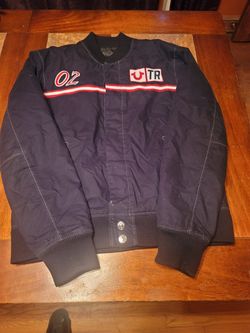true religion gas station coat large