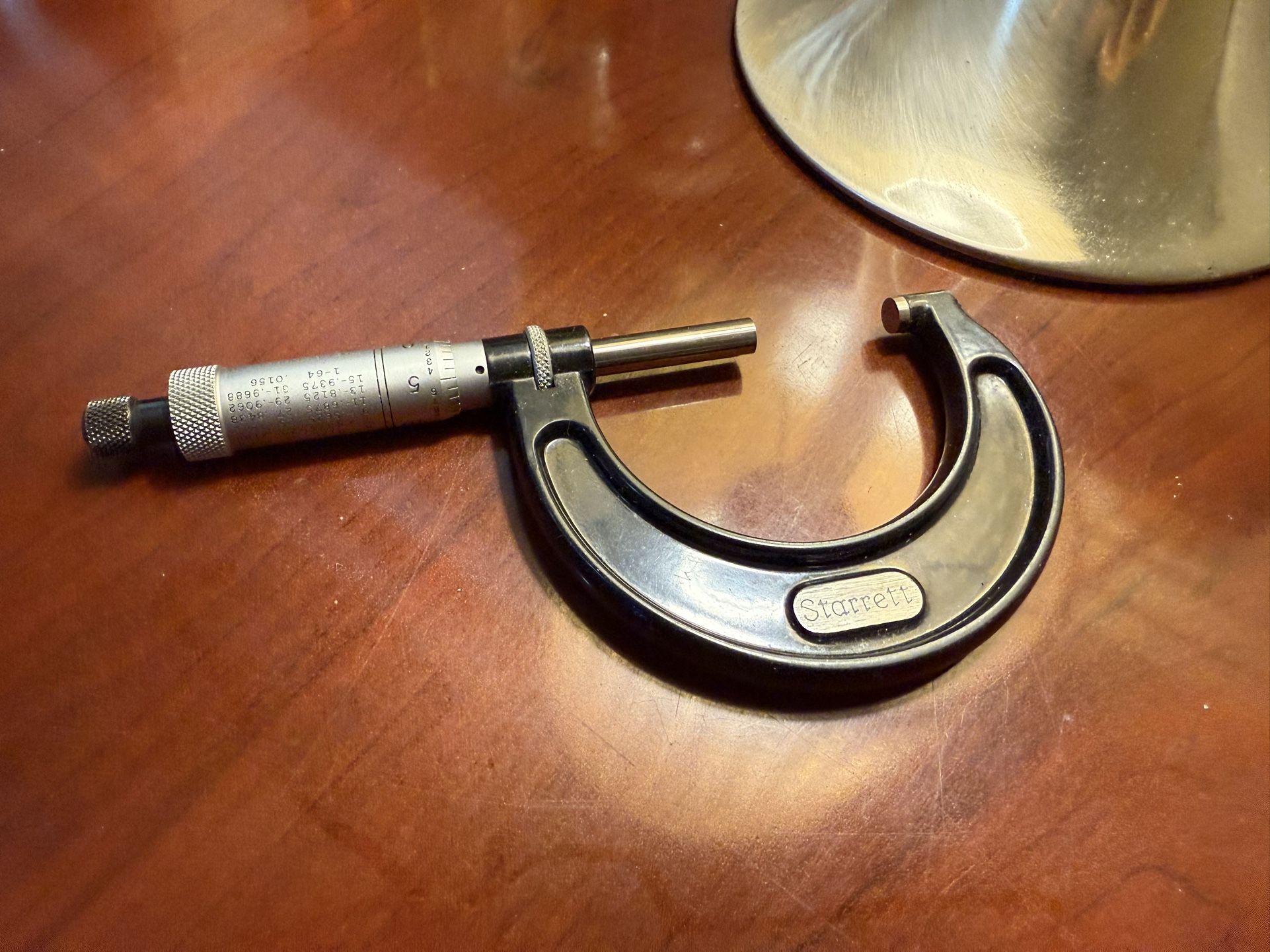 Starrett Outside micrometer 436RL – 2. 001” EDP 51593 with box.