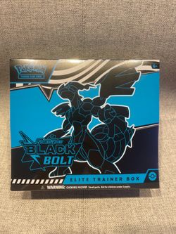Pokémon Black Bolt Elite Trainer Box (Sealed ETB)