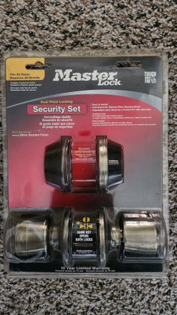 Master Lock Keyed Entry Combo