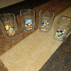 McDonald's Collectable Walt Disney World Mickey Mouse Glasses