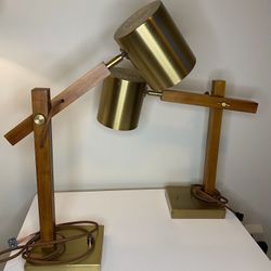 Adjustable Table Lamps In Good Condition 