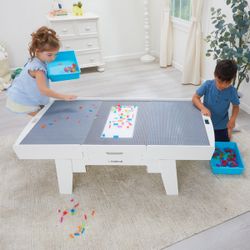 Kidkraft Building Bricks Play N Glow Activity Table
