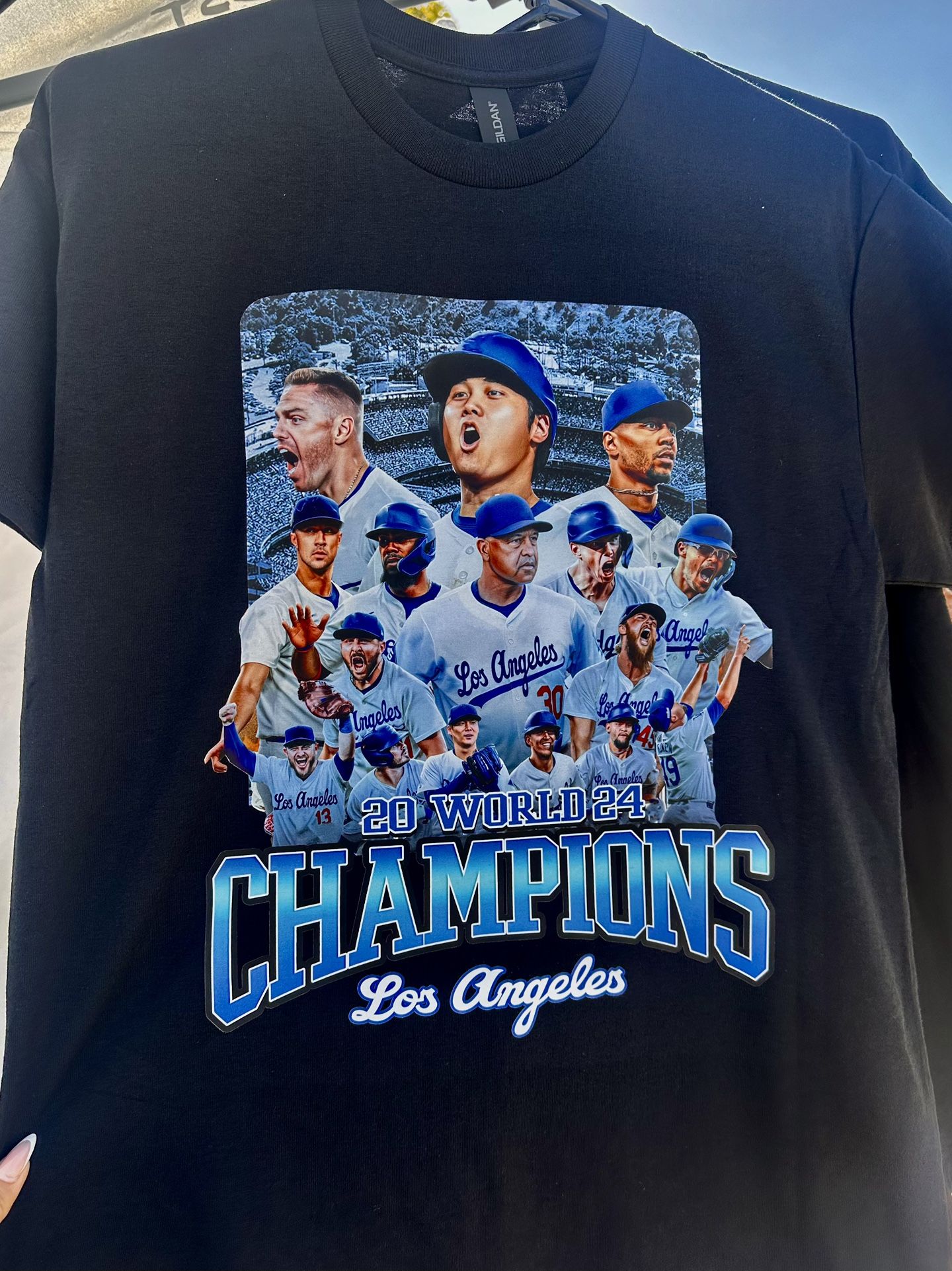 Dodger Unisex Black T-Shirts