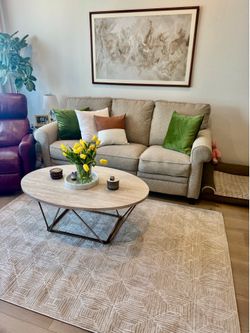 Coffee table and one end